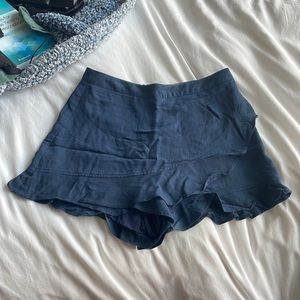 Navy dressy skirt